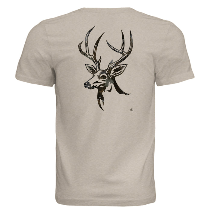 Harvest Splash Burst Camo Buck T-Shirt