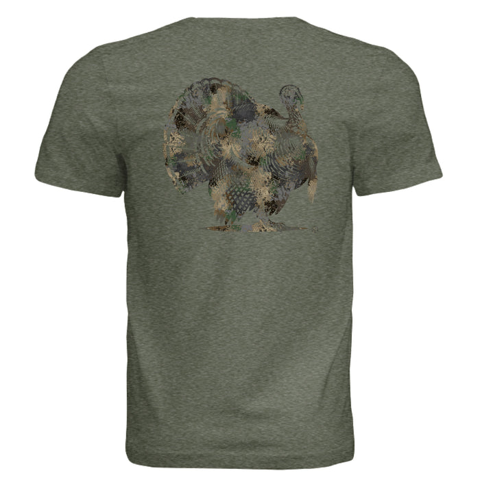 Forest Splash Burst Turkey T-Shirt