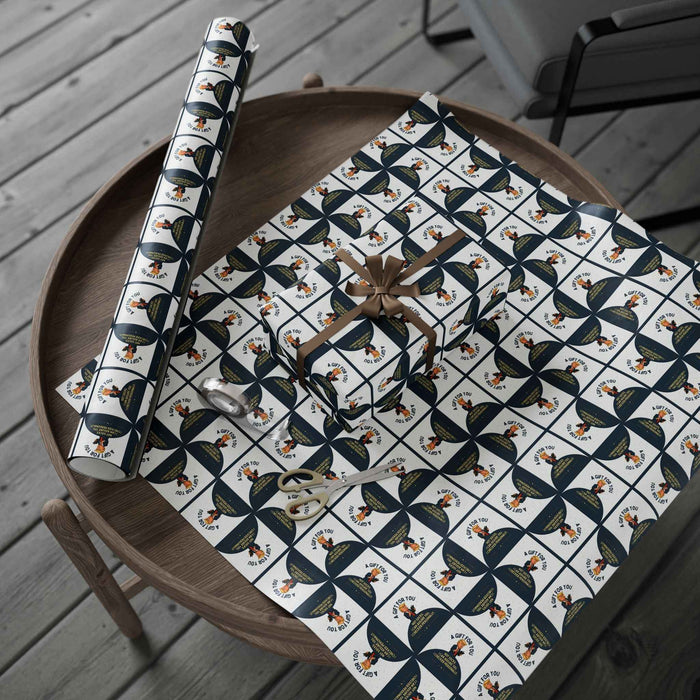 “Not Socks” Wrapping Paper — Political Parody Gift Wrap