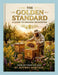 Cover of The Golden Standard guide for organic beekeeping with bees and honeycomb background
