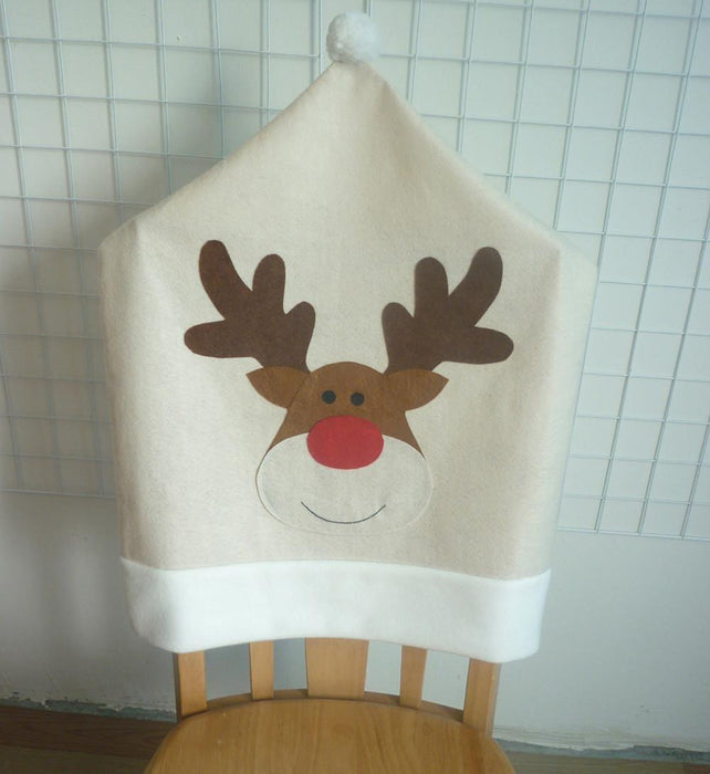 Christmas Themed Chair Back Covers