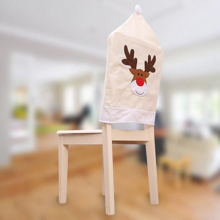Christmas Themed Chair Back Covers