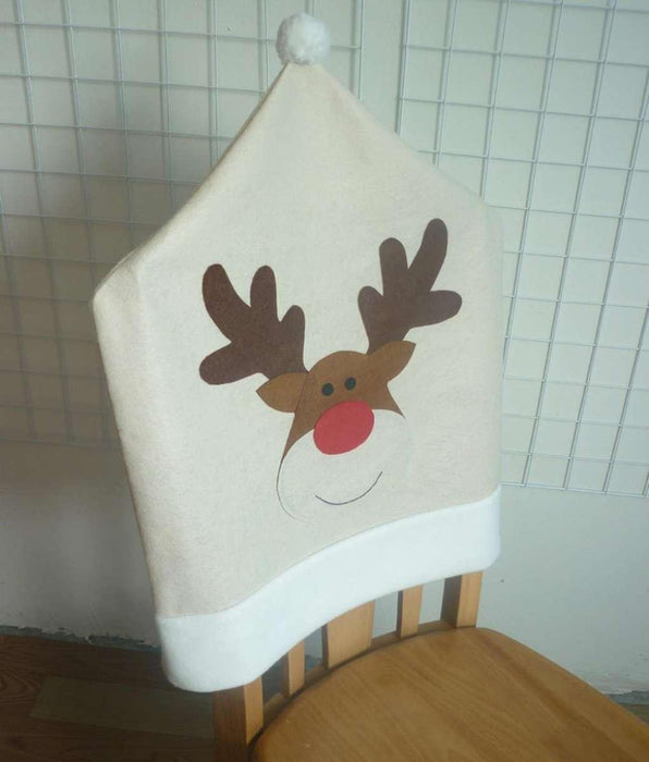 Christmas Themed Chair Back Covers