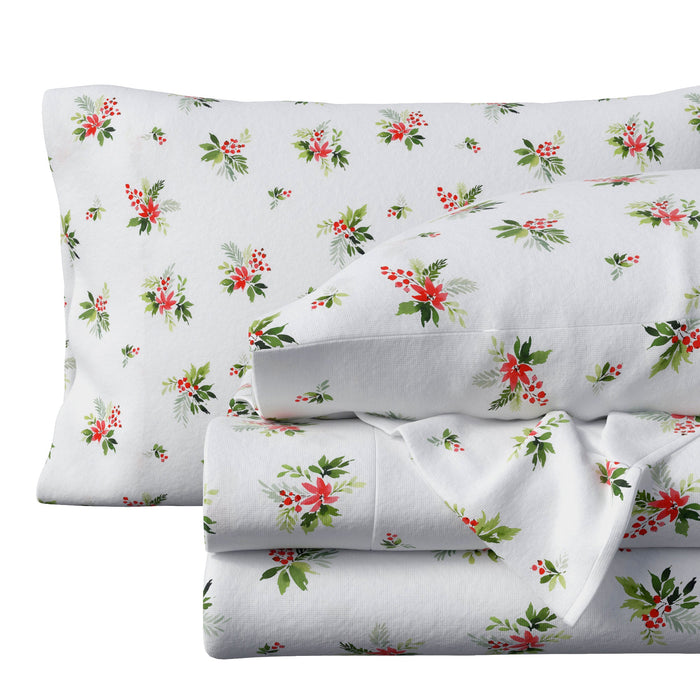Turkish Cotton Flannel Sheet Set - Elevated Holiday Collection