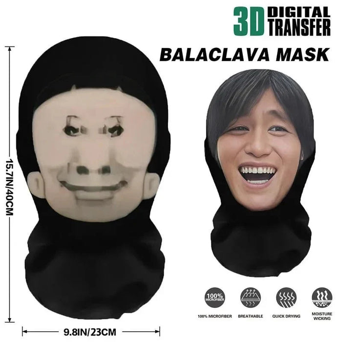 Realistic 3D Celebrity Face Mask | Full Face/ Halloween