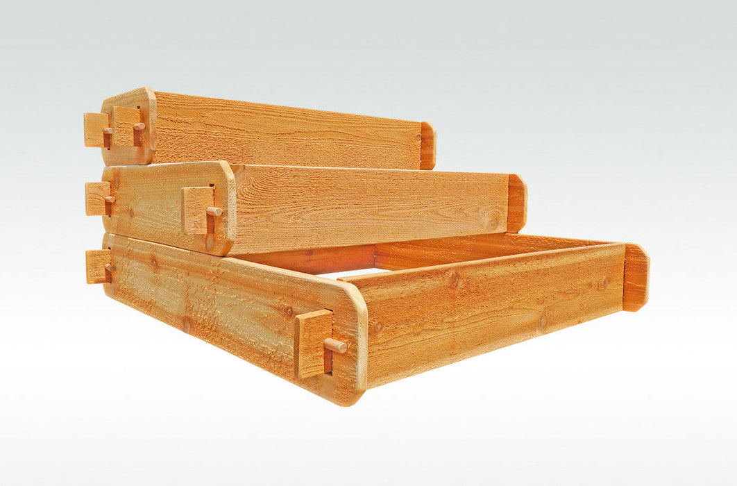Timberlane Gardens Raised Garden Bed Kit 3 Tiered Select Cedar Elevated Planter
