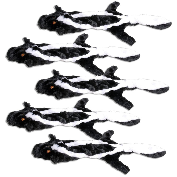 Jeffers Thinnies Unstuffed Plush Dog Toys, 21"L