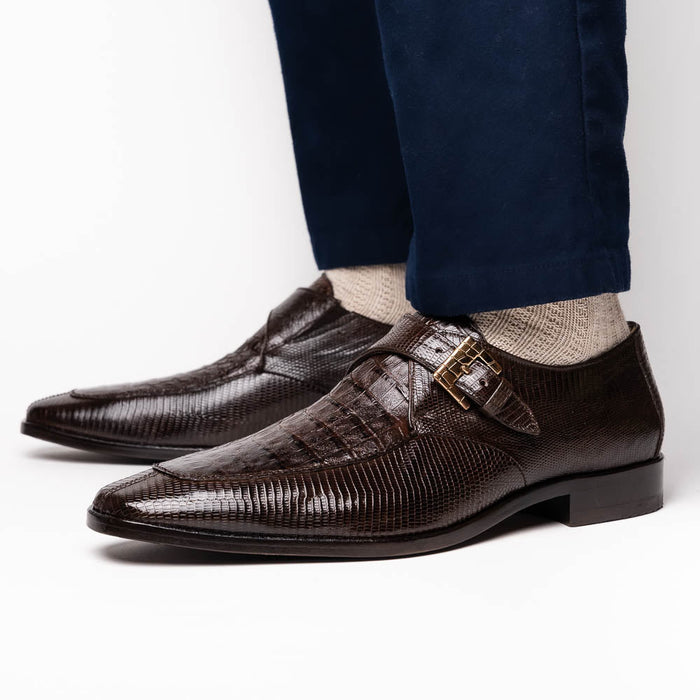 Toluca Brown Luxury Dress Shoes by Marco Di Milano