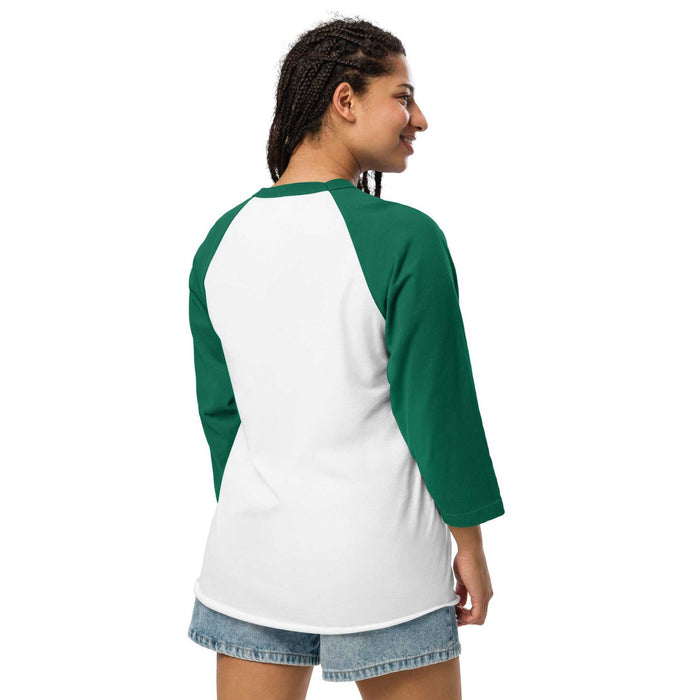 3/4 sleeve raglan shirt with USA 250 patriotic design for summer and fall transition