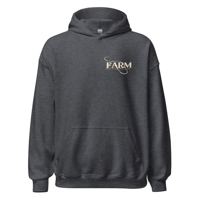 R&R Farm Tribute Heather Grey Graphic Hoodie