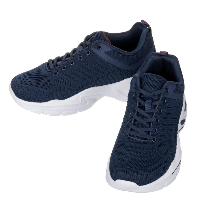 CALTO  Q331 -  Super Lightweight-2.6 Inches Taller (Navy/White) Sneakers