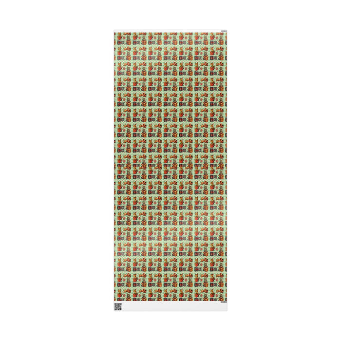 Vintage Cats Christmas Wrapping Paper