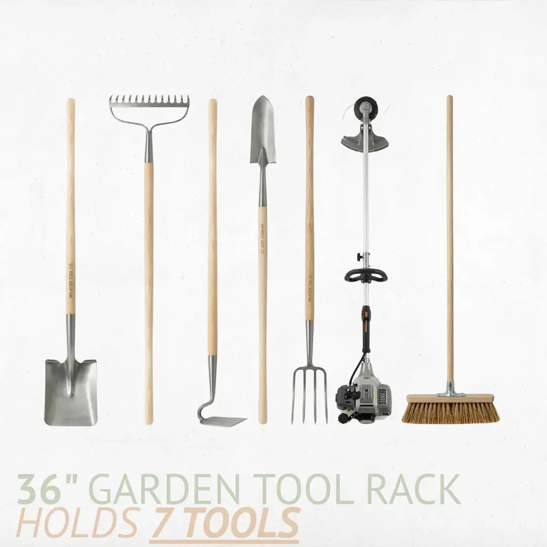 Wandhalterung für Gartenwerkzeuge – Garage