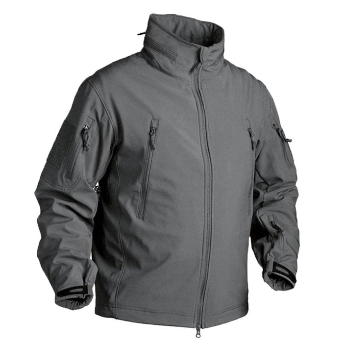 STEVVEX Fashion Men's Tactical Fleece-lined Jacket