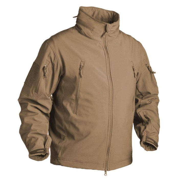 STEVVEX Fashion Men's Tactical Fleece-lined Jacket
