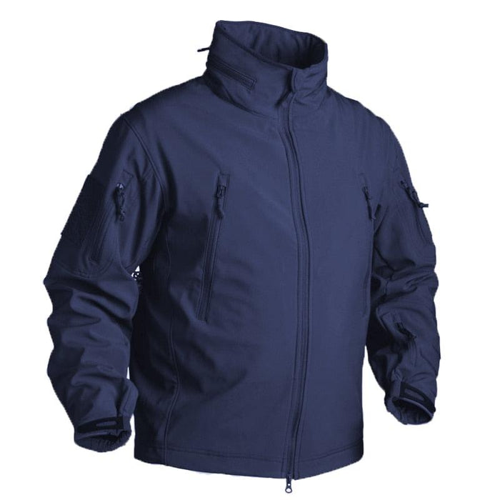 STEVVEX Fashion Men's Tactical Fleece-lined Jacket