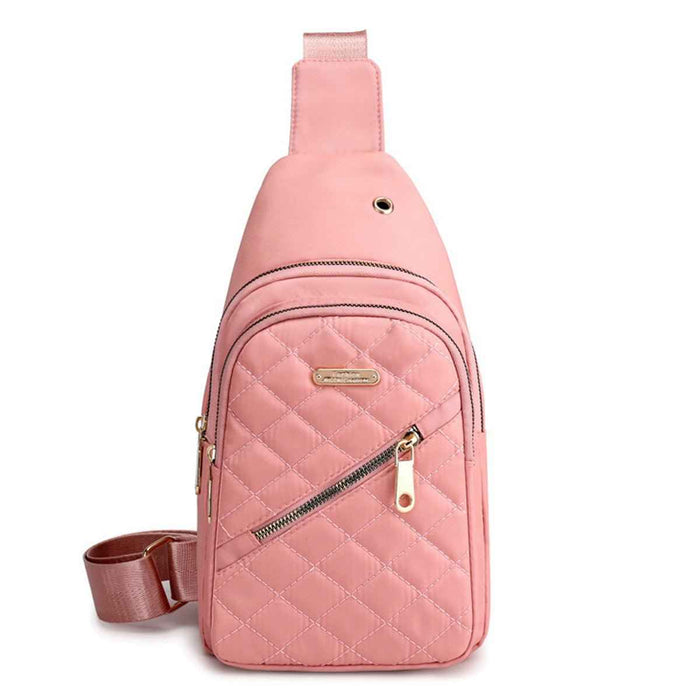 Women's Lightweight Nylon Sling Bag – Water-Resistant Crossbody Purse for Travel & Everyday