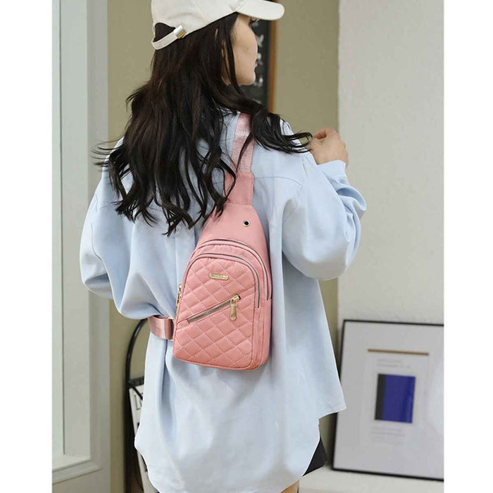 Women's Lightweight Nylon Sling Bag – Water-Resistant Crossbody Purse for Travel & Everyday
