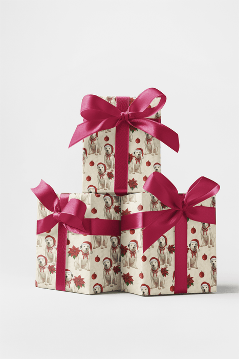 White Christmas Guardian Wrapping Paper