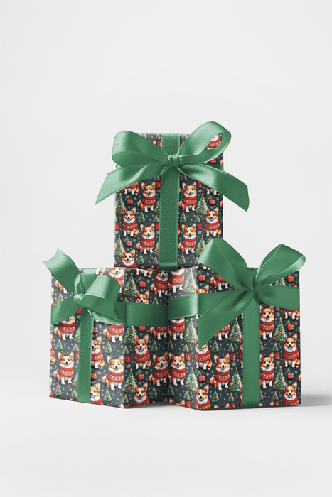 Scarlet Pines Delight Wrapping Paper