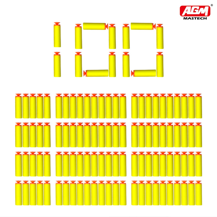 Foam Dart Blasters, 100 pcs. For H416, M16, AK & Shotguns Series
